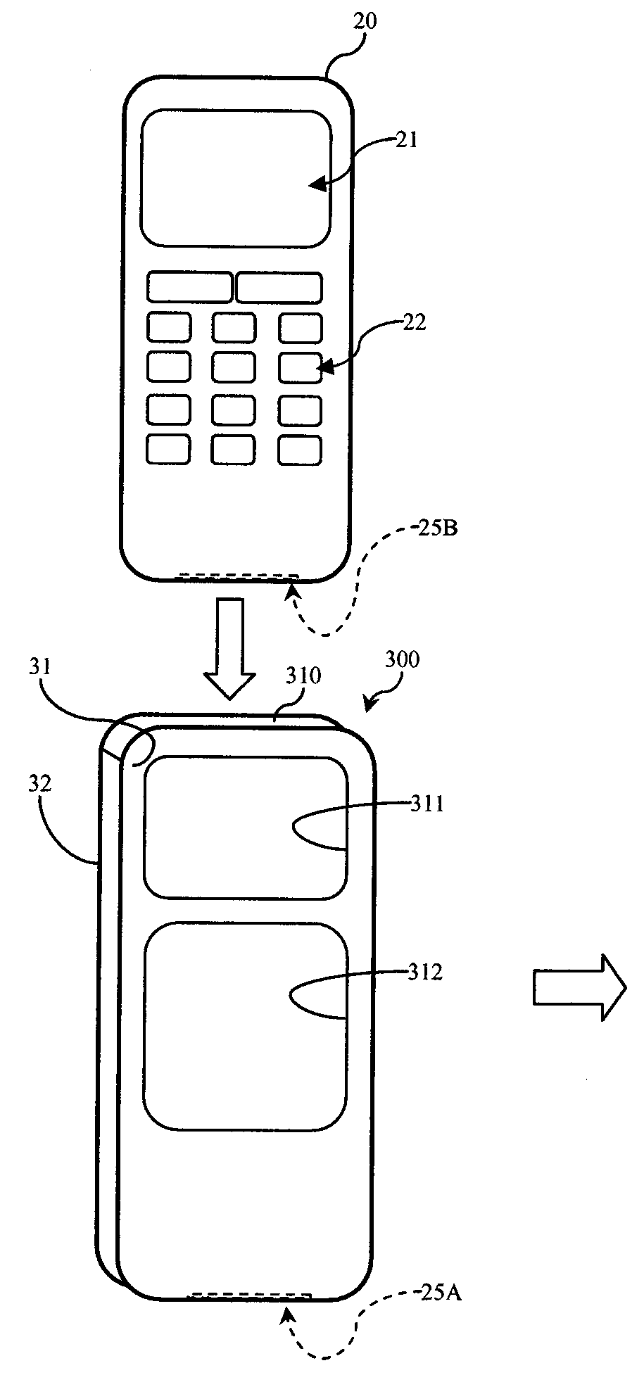 Protective envelope for a handheld electronic device