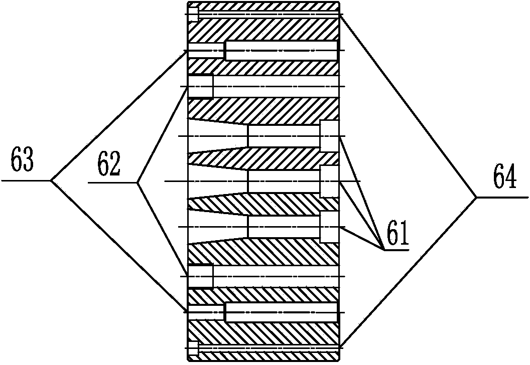 Separable sealing structure of dragline anchor and method for realizing sealing of anchor