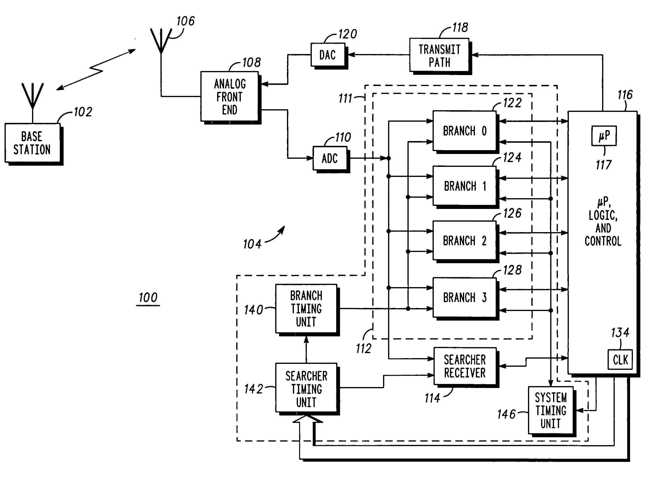 Method of and apparatus for activating a spread-spectrum radiotelephone