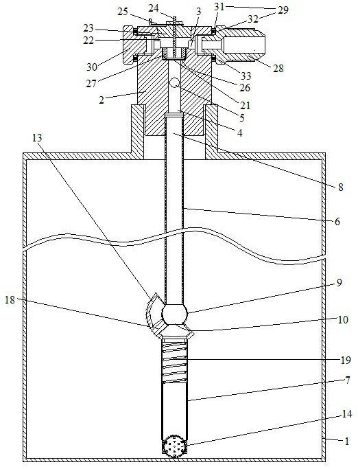 Vertical and horizontal fire extinguisher