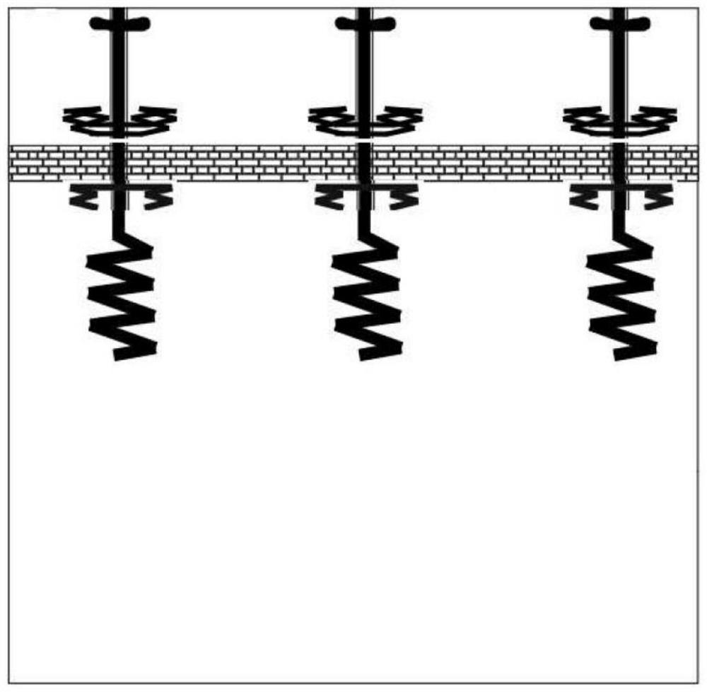 A kind of prefabricated plate beam interface vibration damping and shear connection structure