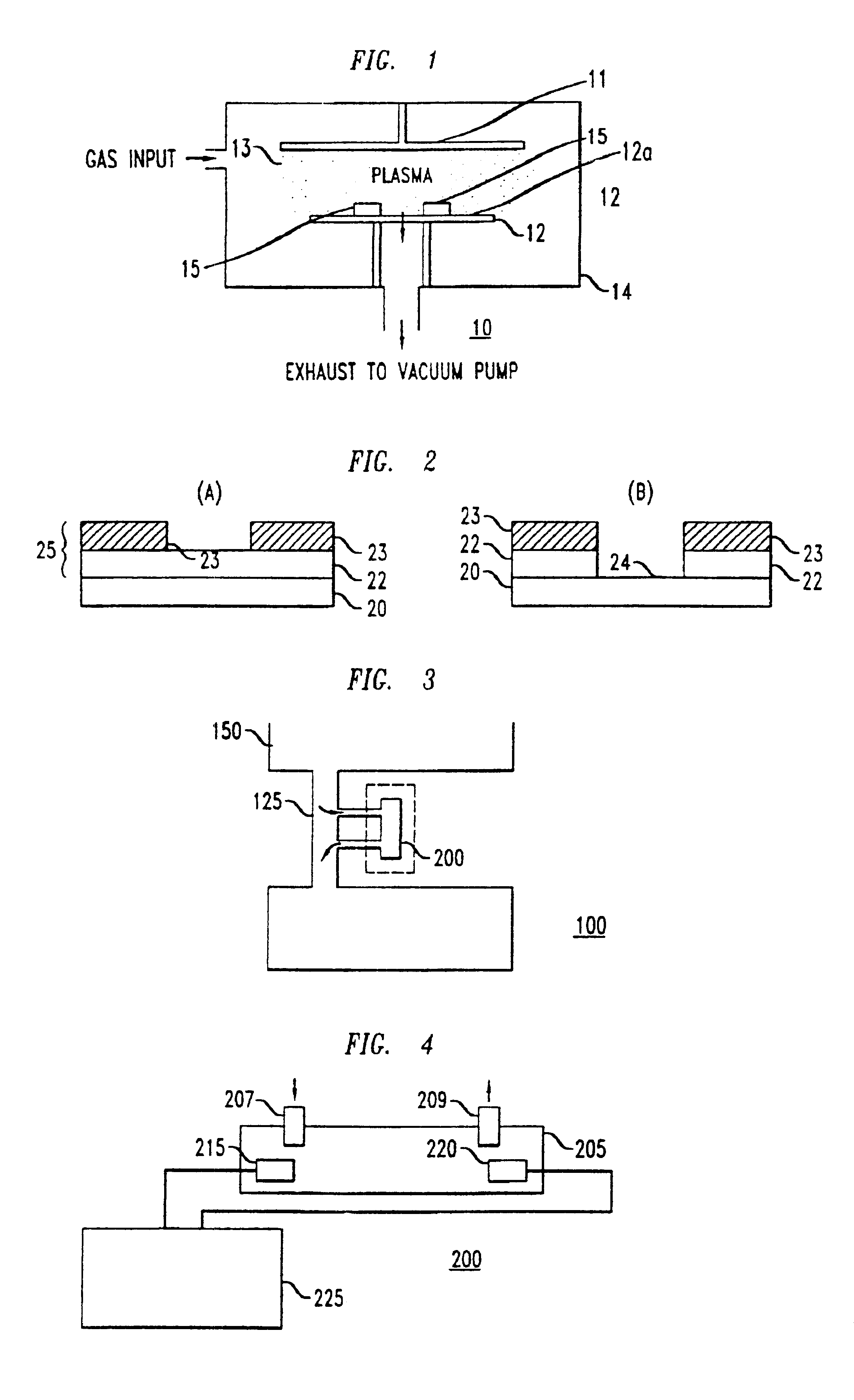 Acoustic time of flight and acoustic resonance methods for detecting endpoint in plasma processes
