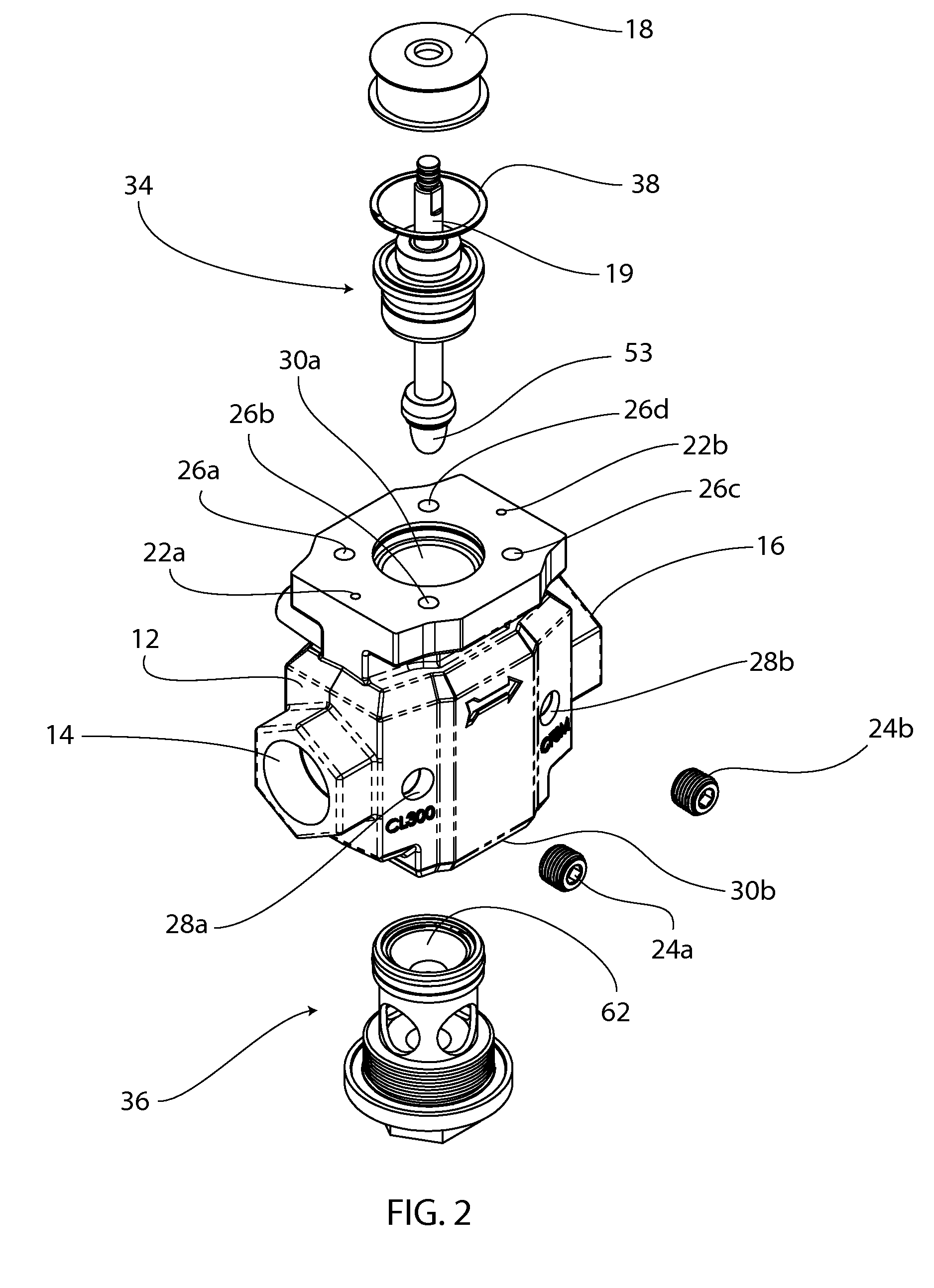 Dual Cartridge Temperature Control Valve