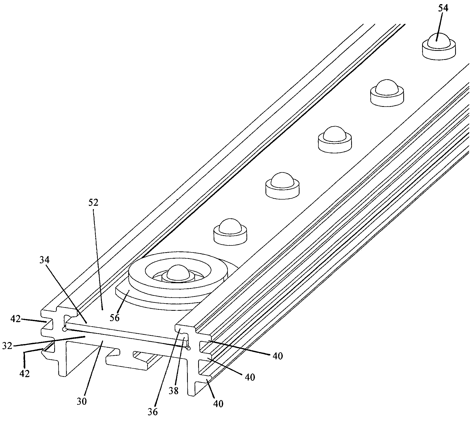 Method and apparatus for irradiation of plants using light emitting diodes