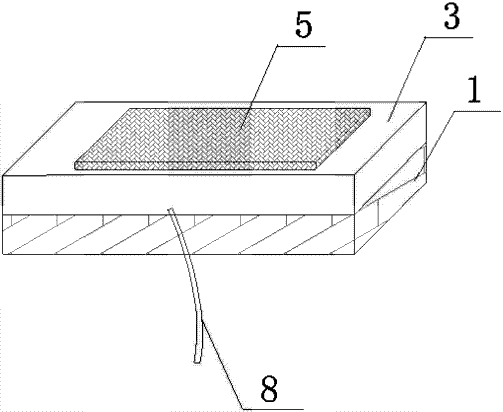Airbag laminating device and method for curved glass on touch screen