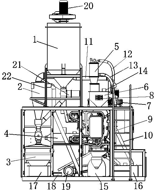 Lead powder selection system, selecting machine and selection method