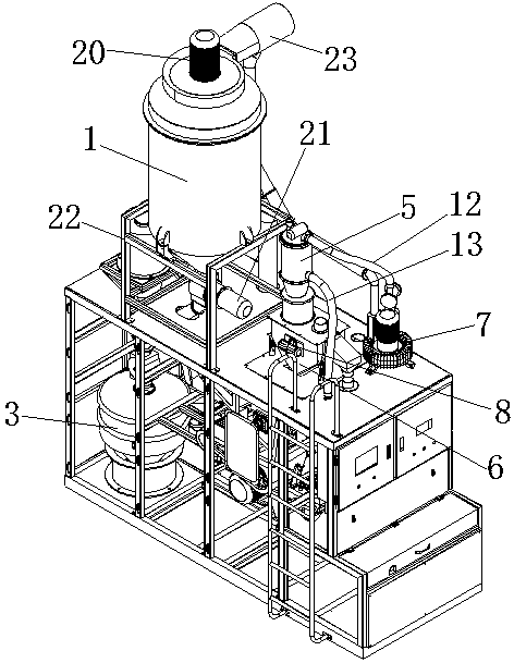 Lead powder selection system, selecting machine and selection method
