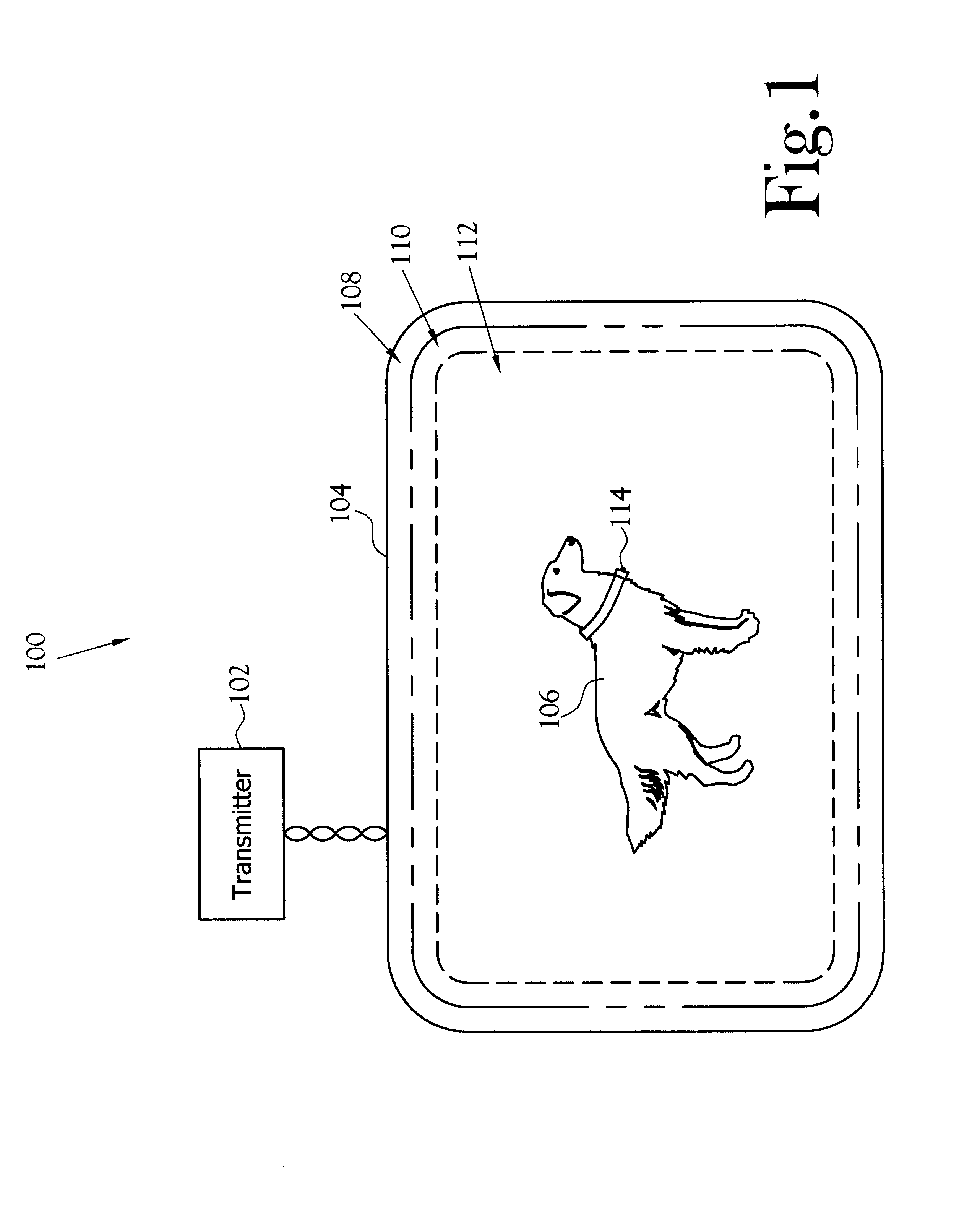 Method and apparatus for testing an electronic pet containment transmitter
