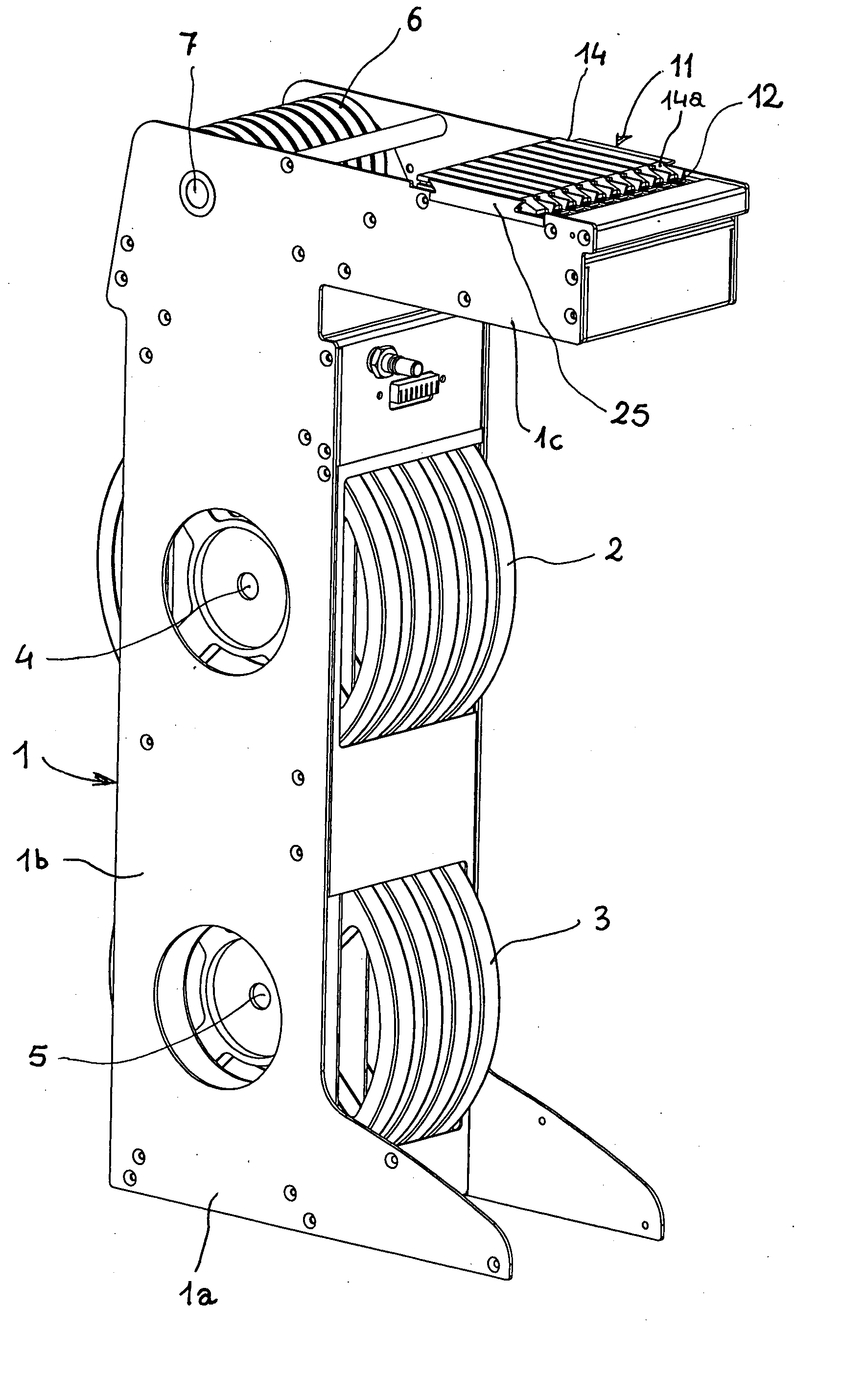Linear multiple feeder for automatic surface-mounting device positioning apparatuses