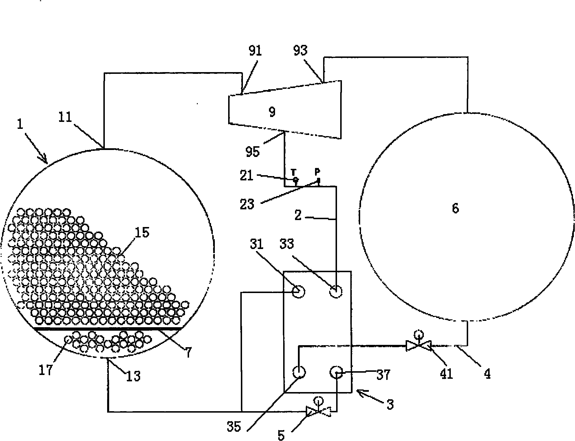 Supercooling device, air conditioner with device and method for controlling refrigerant flow of air conditioner