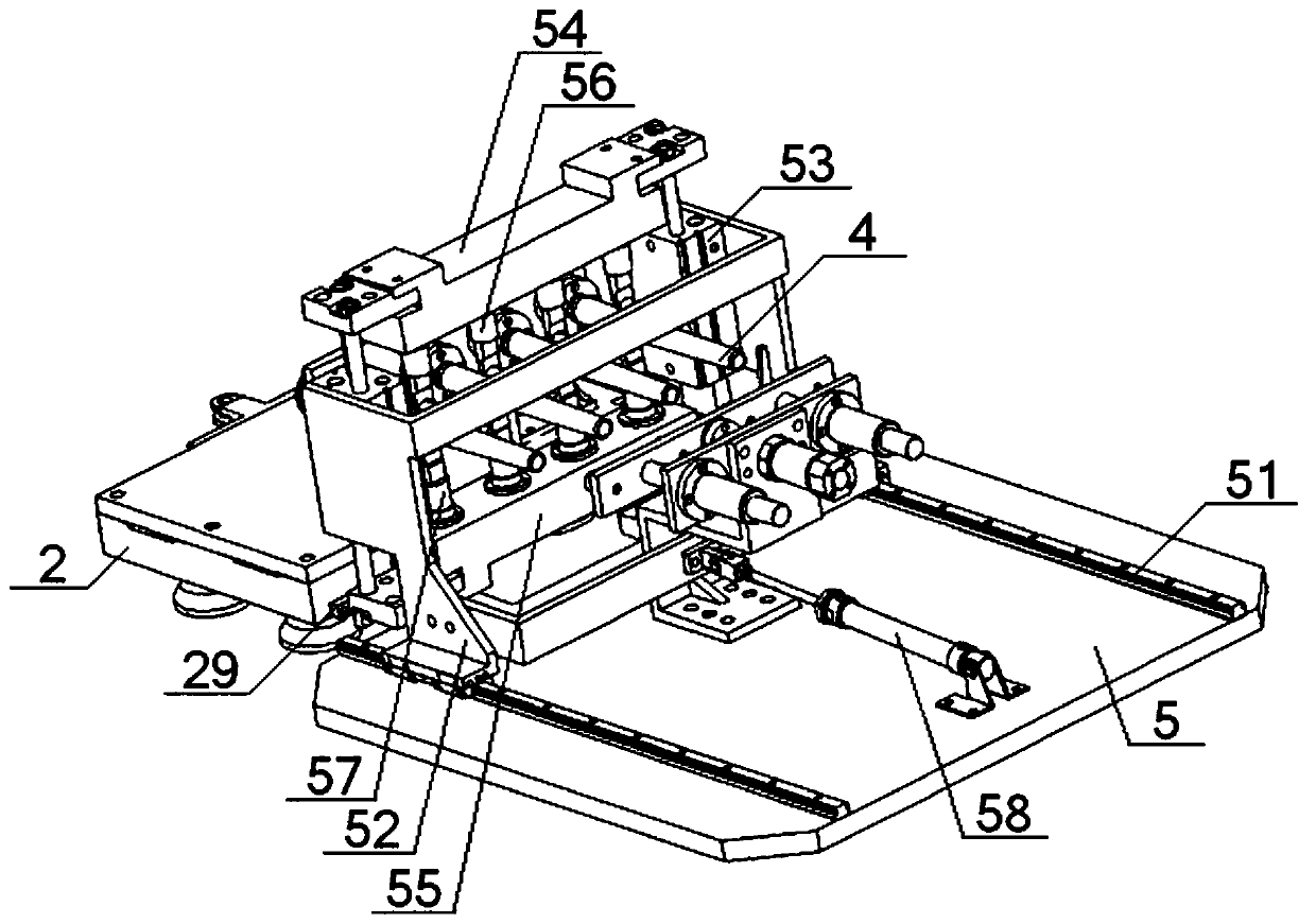 Yarn scraping device for spun bobbin and control method thereof