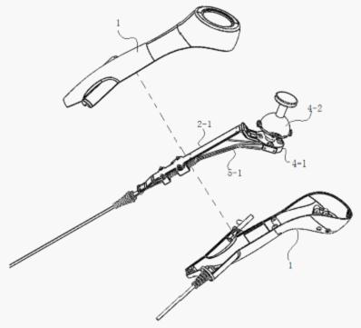 Driving device for flexible joint of minimally invasive surgical instrument based on universal ball joint control