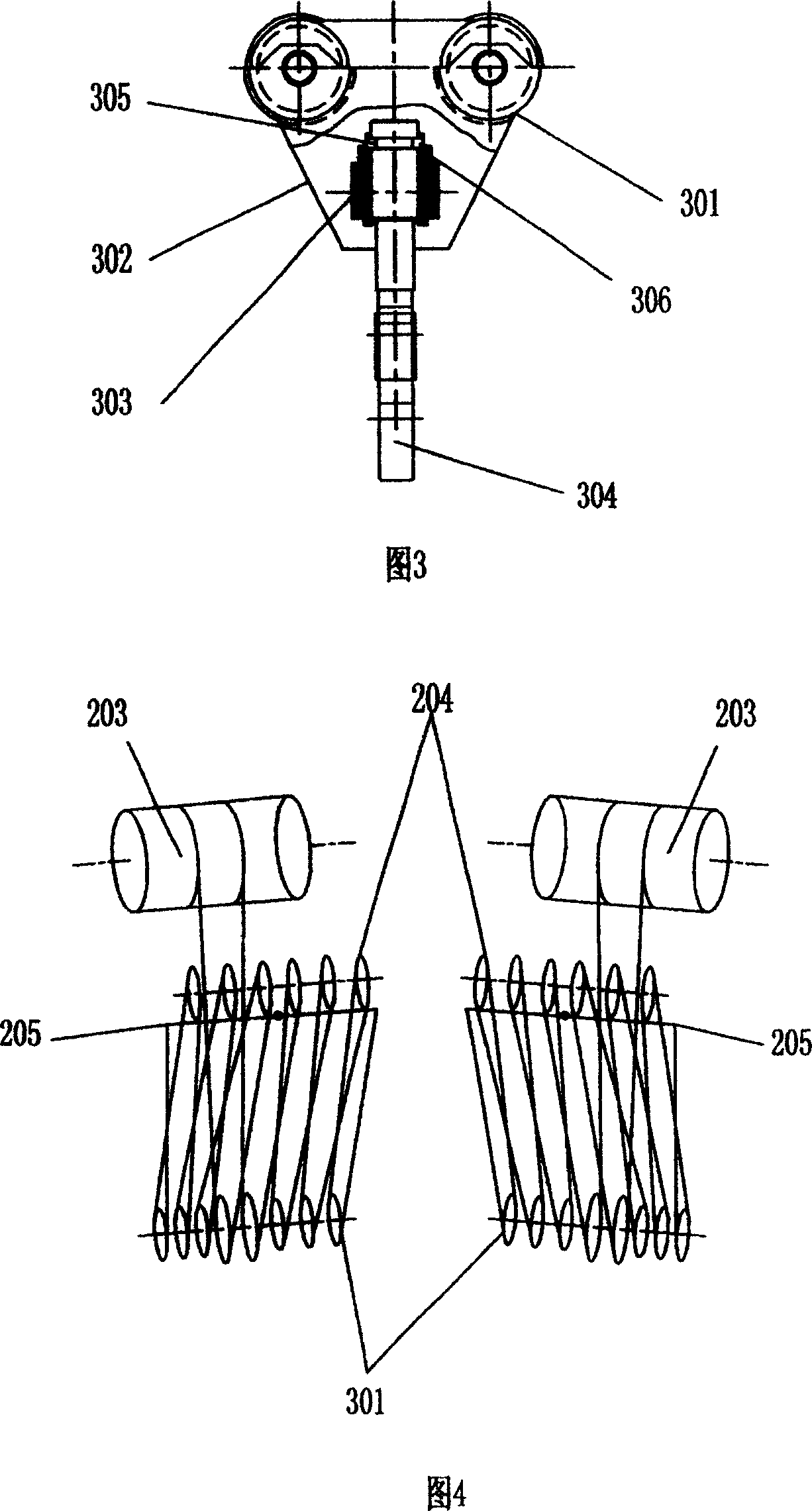 Lifting mechanism and sling of large tonnage single hanging point crane