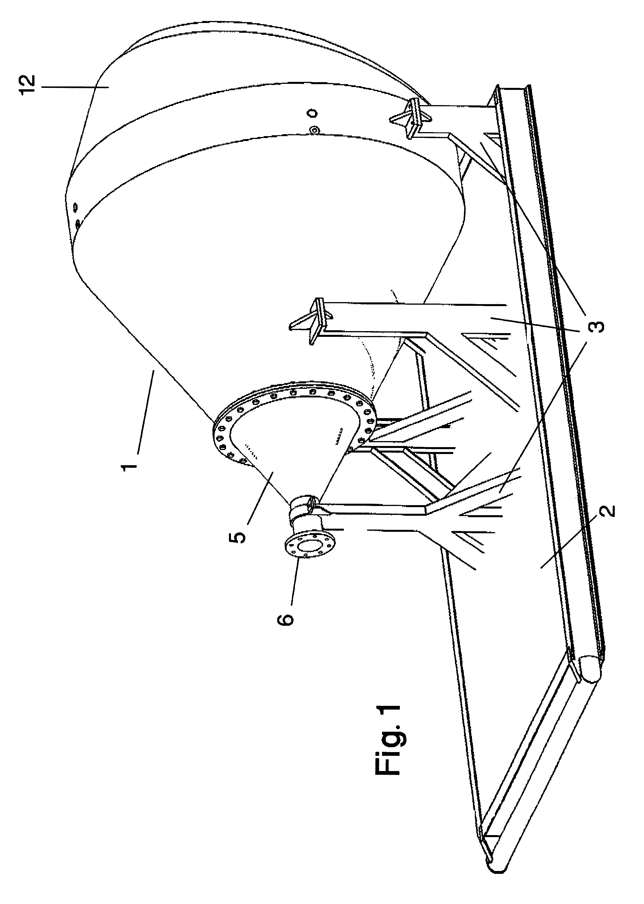 Device for diversion of cavitation flowback