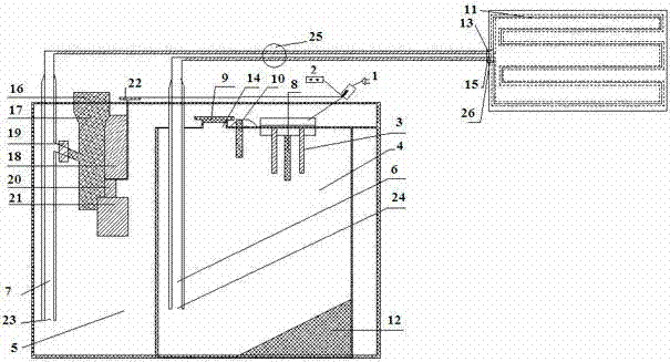 Water circulation electric blanket equipment with humidification function