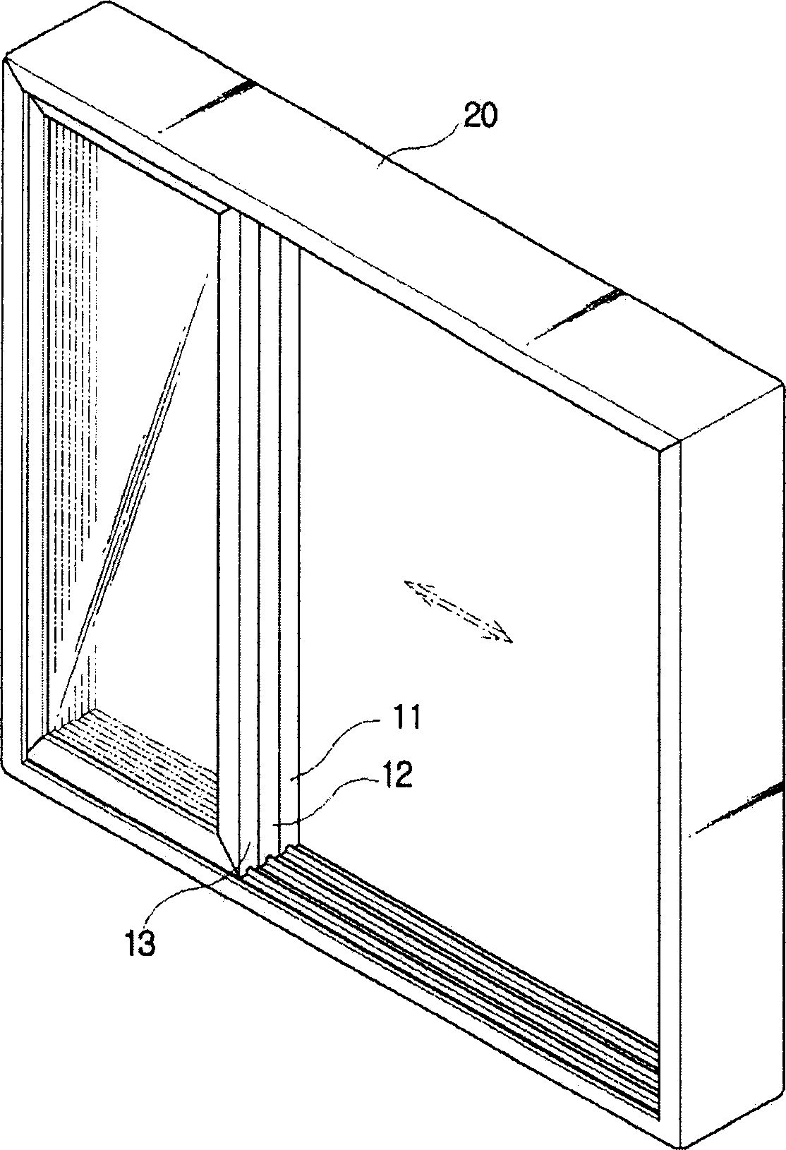 Rotary sliding door system