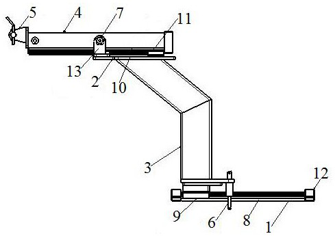 A large-curvature aircraft fuselage assembly double-rail locator unit