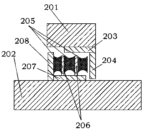 A method for adjusting nonlinear variable stiffness of rubber-metal composite spherical hinge