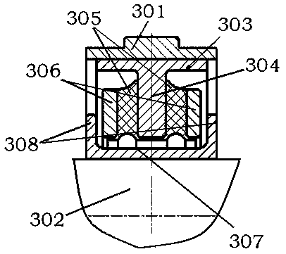 A method for adjusting nonlinear variable stiffness of rubber-metal composite spherical hinge