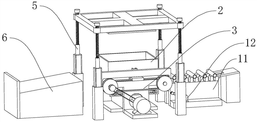 Welded pipe air tightness detection system and detection process thereof