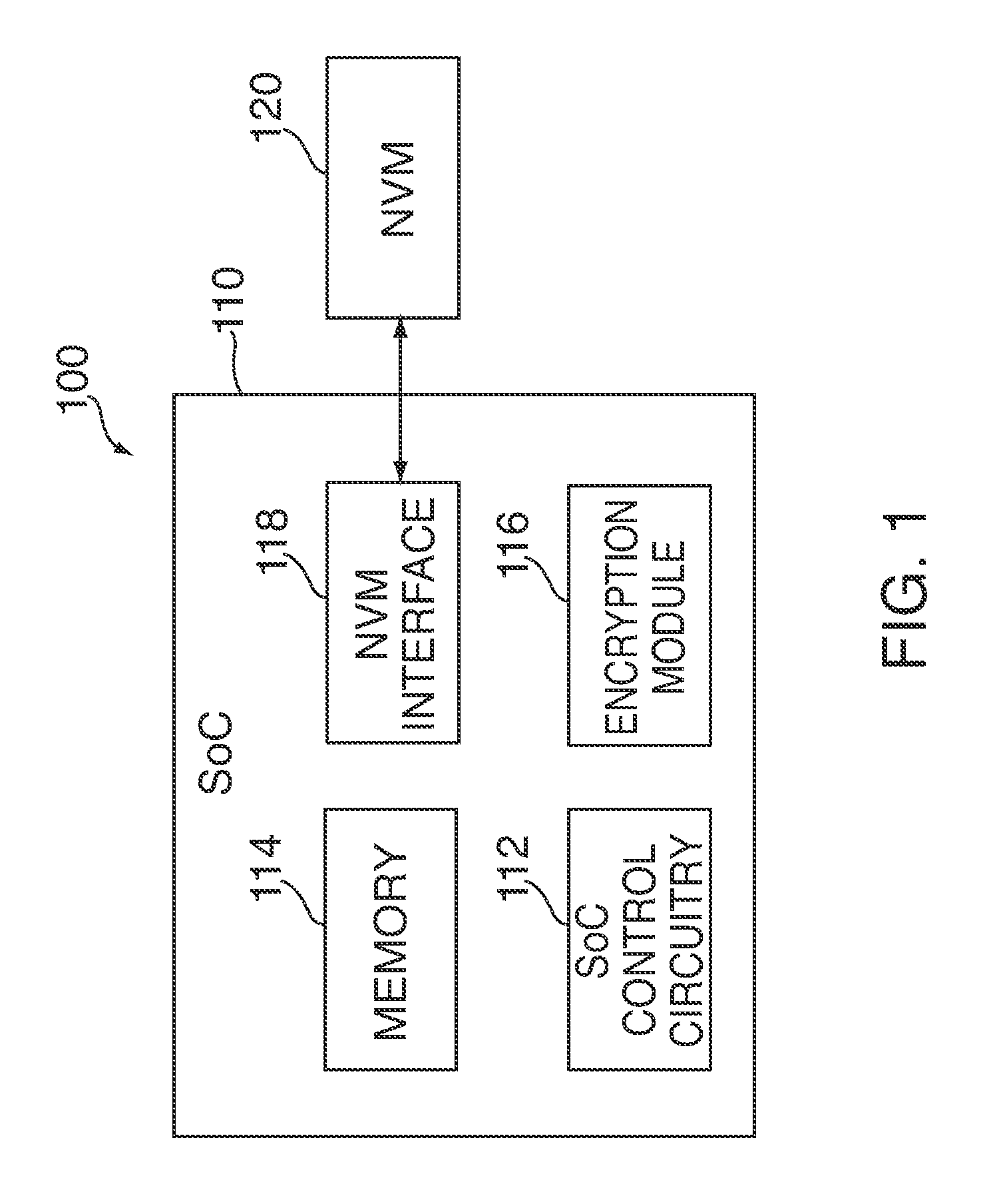 Efficient buffering for a system having non-volatile memory
