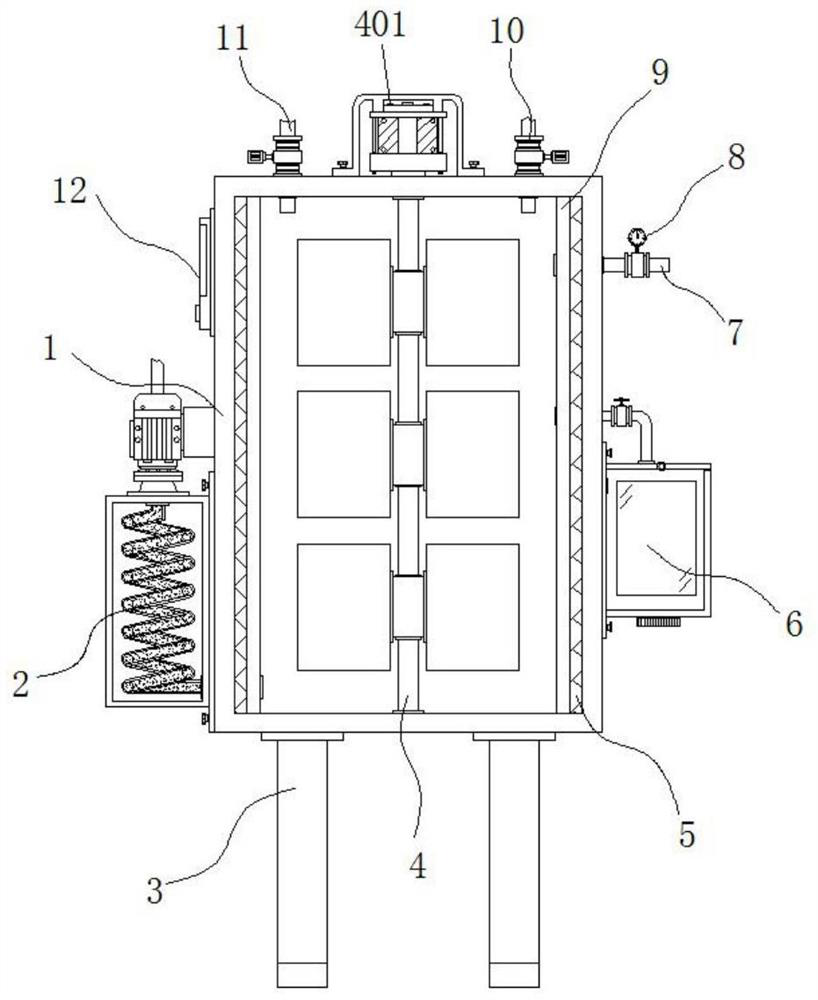 Gas mixing and proportioning device