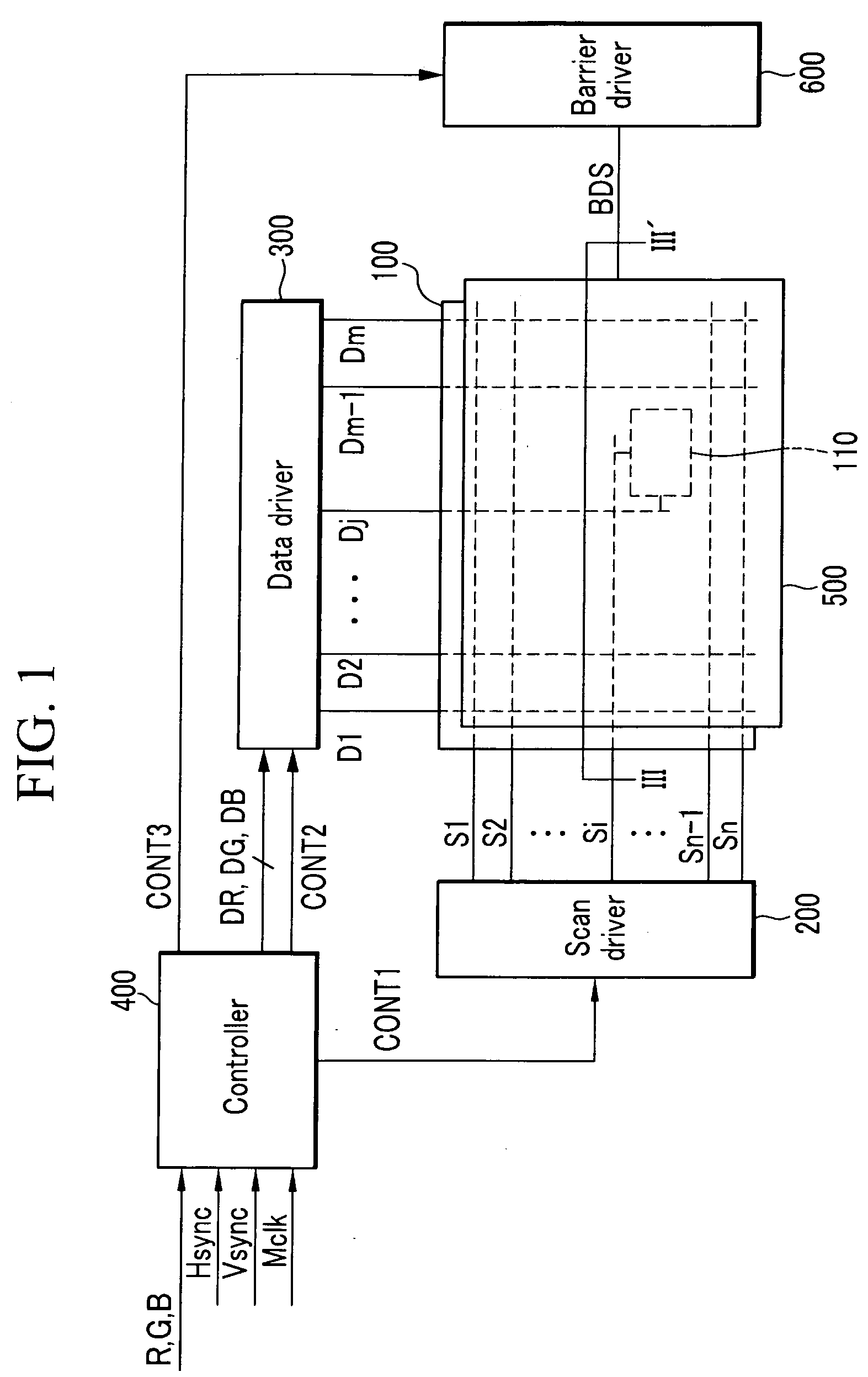 Display device and driving method thereof with improved luminance