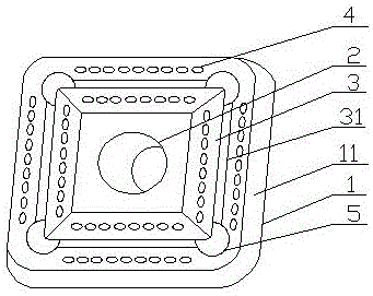 Alzrtin composite multi-gradient multi-coating turning insert and preparation method thereof