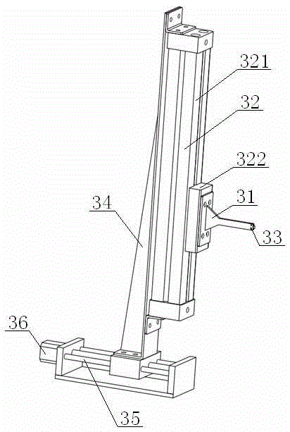 Glass fiber bobbin rest yarn removing device and control method thereof