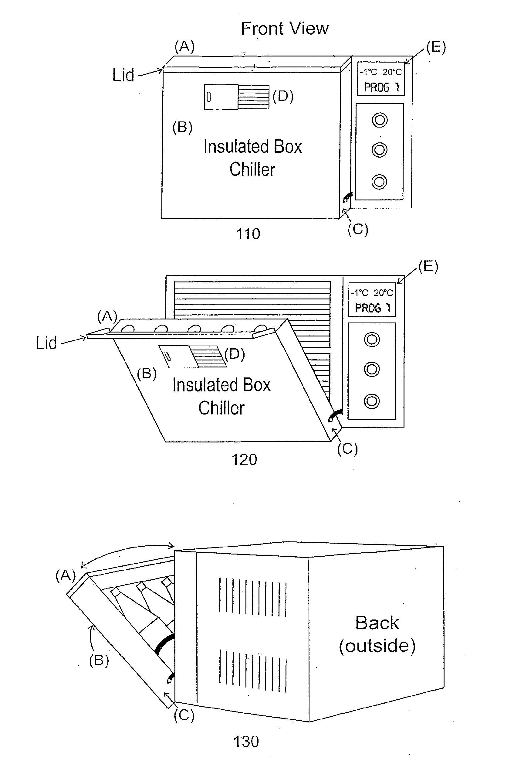 Compact grille cabinet for room air-conditioners