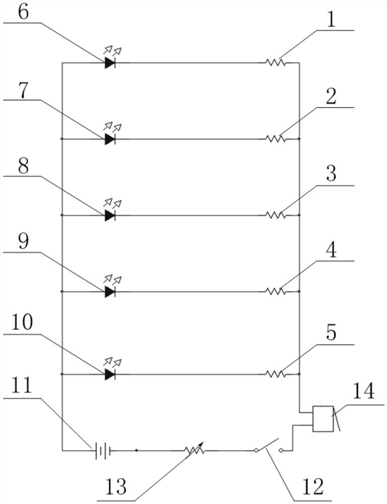 Device and method for quickly detecting connectivity of multi-core cable and quick detection method