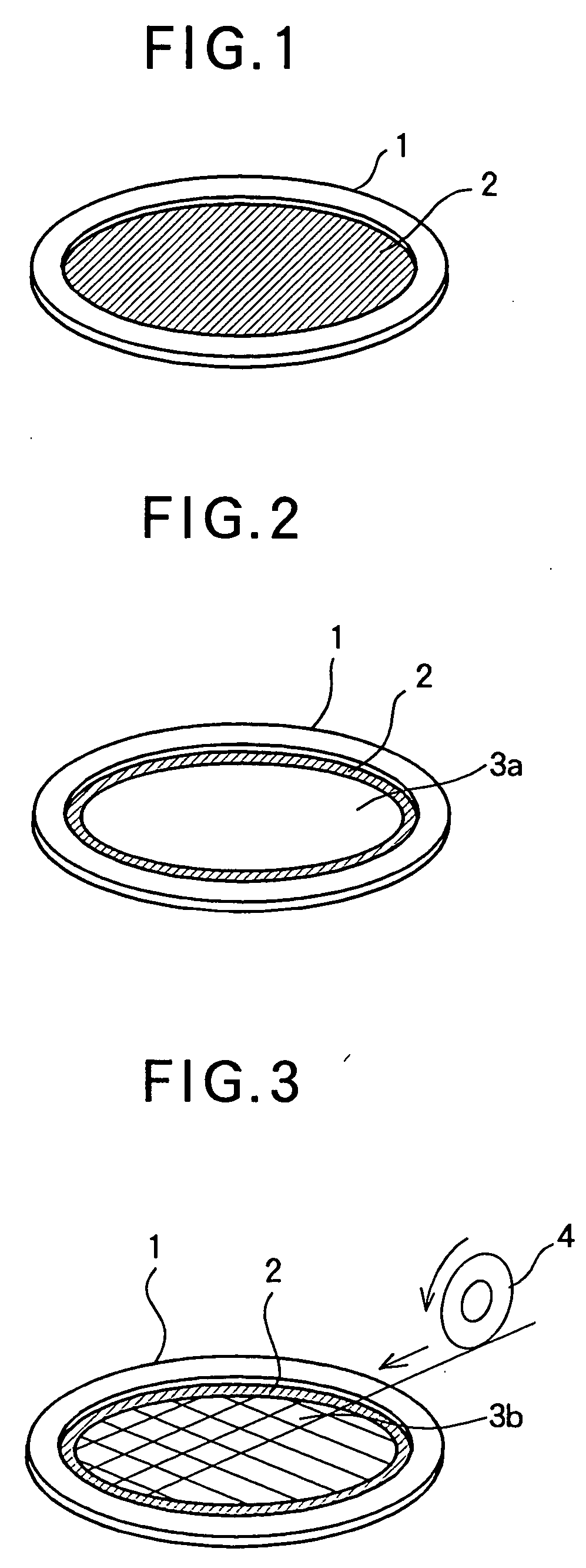 Method for processing an electronic part