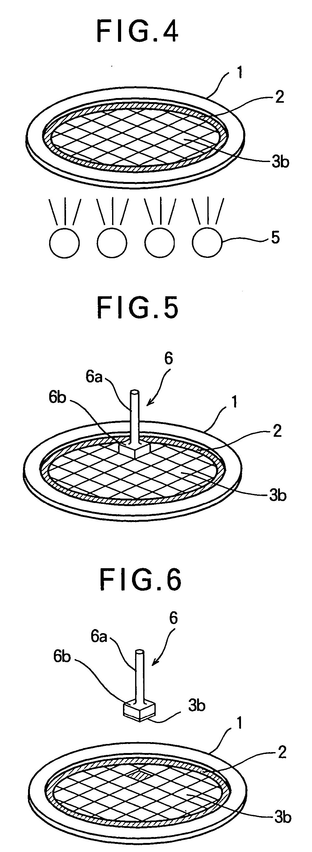 Method for processing an electronic part