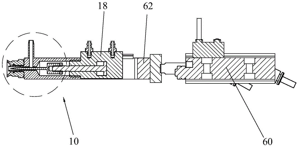Air extraction mechanism and air extraction device with same