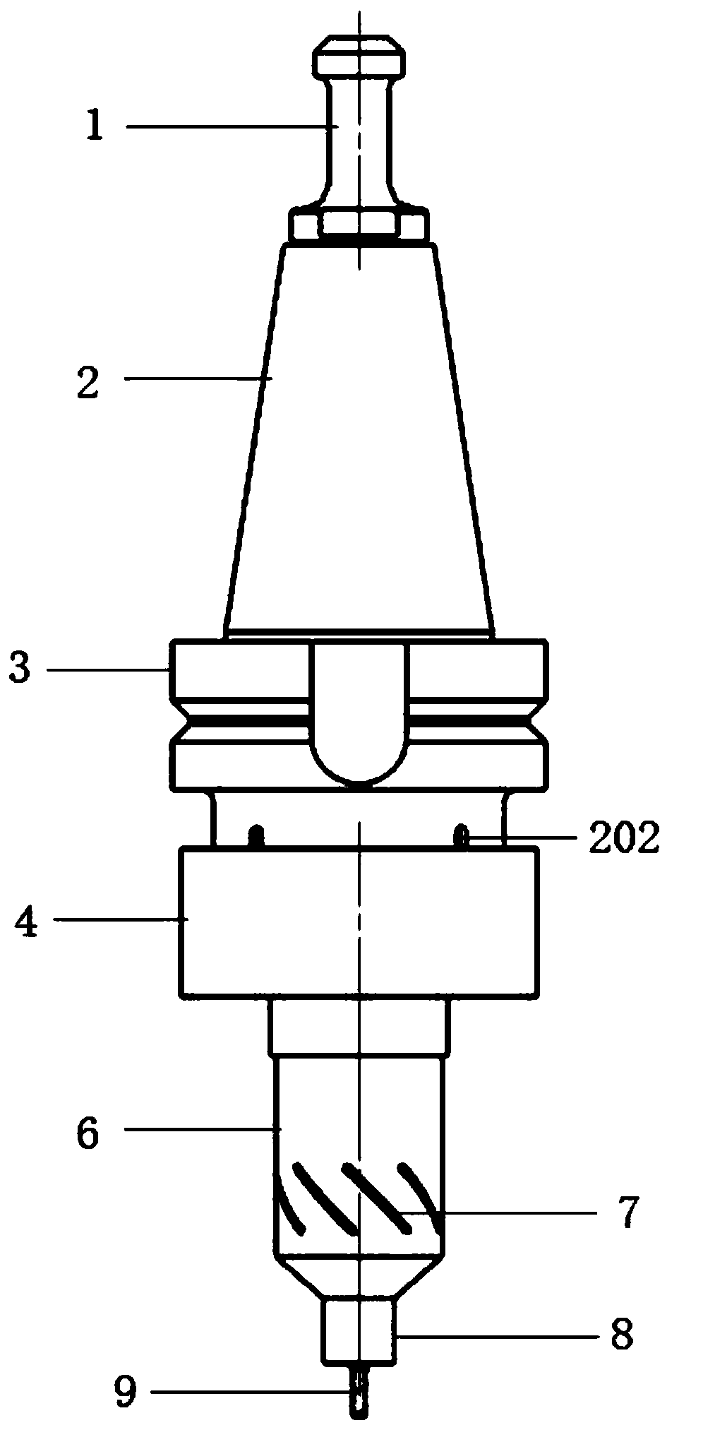 Ultrasonic cutter handle
