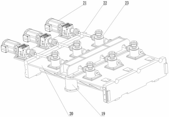 Double-quick-opening wet-type withdrawal and straightening machine