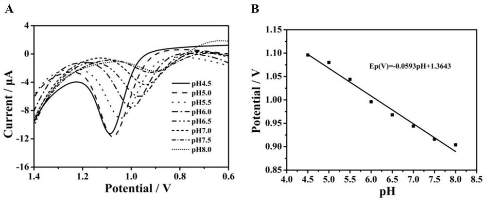 An electrochemical sensor for detecting ciprofloxacin and its detection method