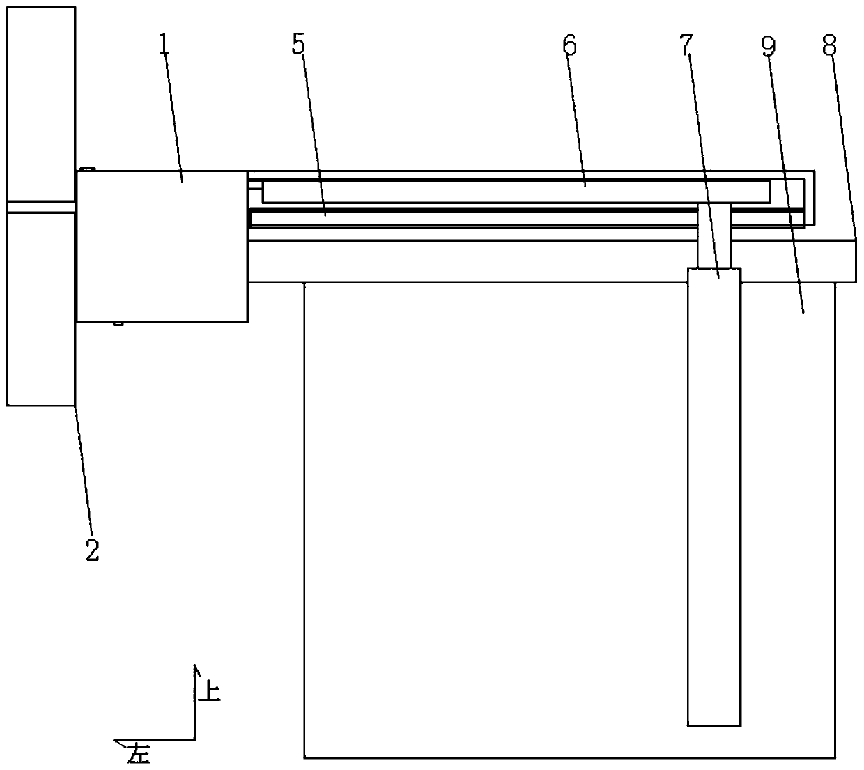 An adjustable photovoltaic power generation panel automatic cleaning device