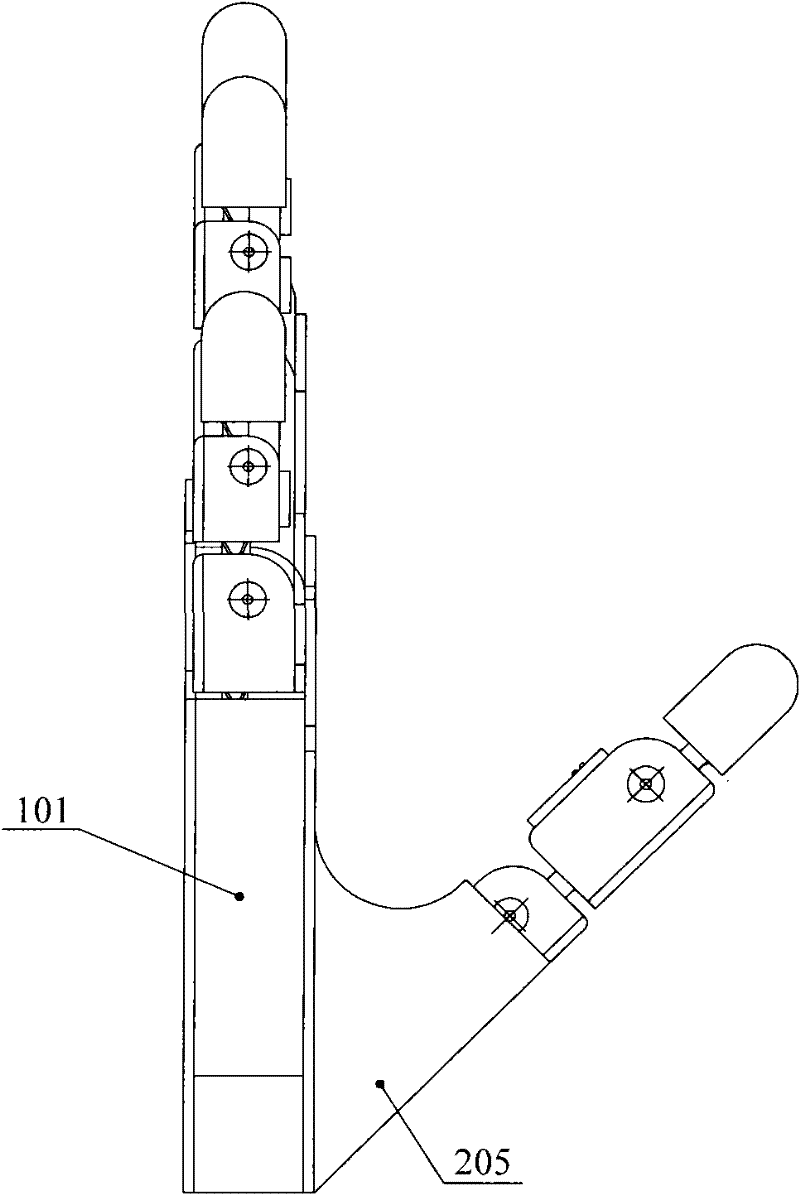 Tendon-tether parallel dexterous underactuated biomimetic robotic hand device