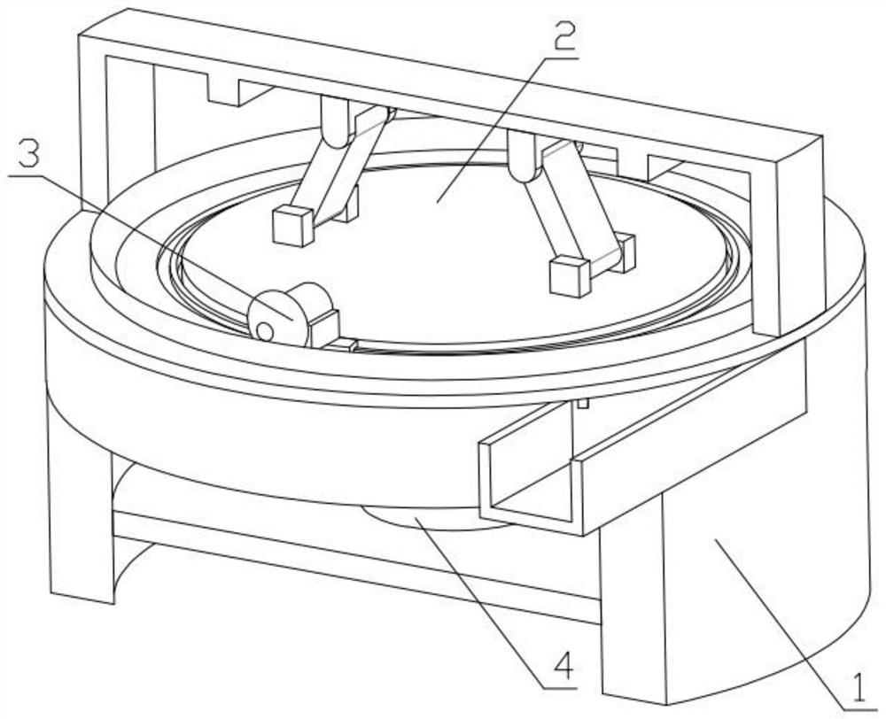 A kind of broken wood shaving device for building materials