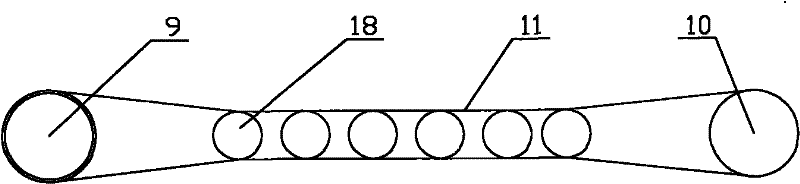 Module type permanent magnetic separation rolling machine