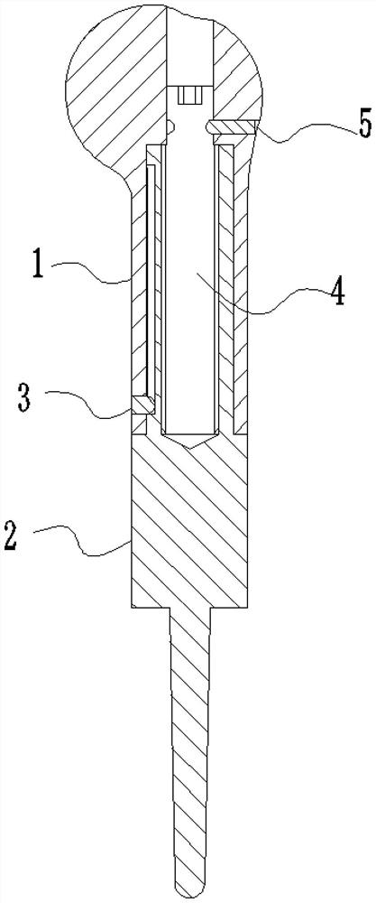 Prolongable humerus prosthesis