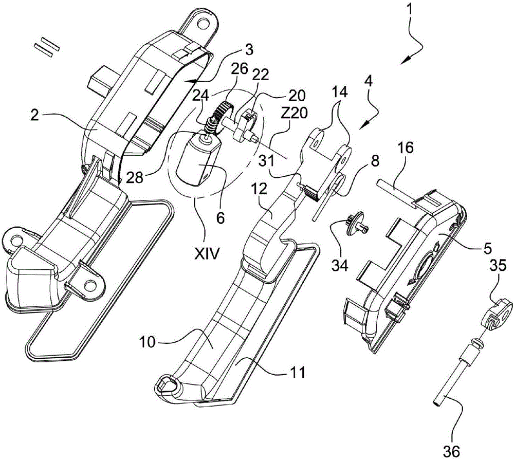 Handle assembly used for motor vehicle and movable cover plate containing the same