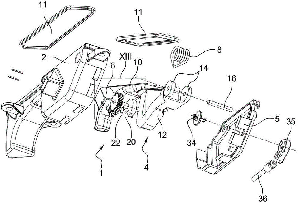 Handle assembly used for motor vehicle and movable cover plate containing the same