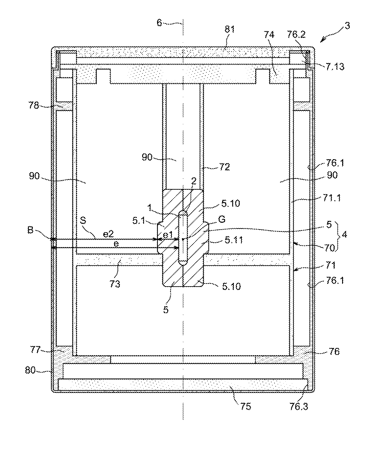 Packaging for transporting and/or storing radioactive material