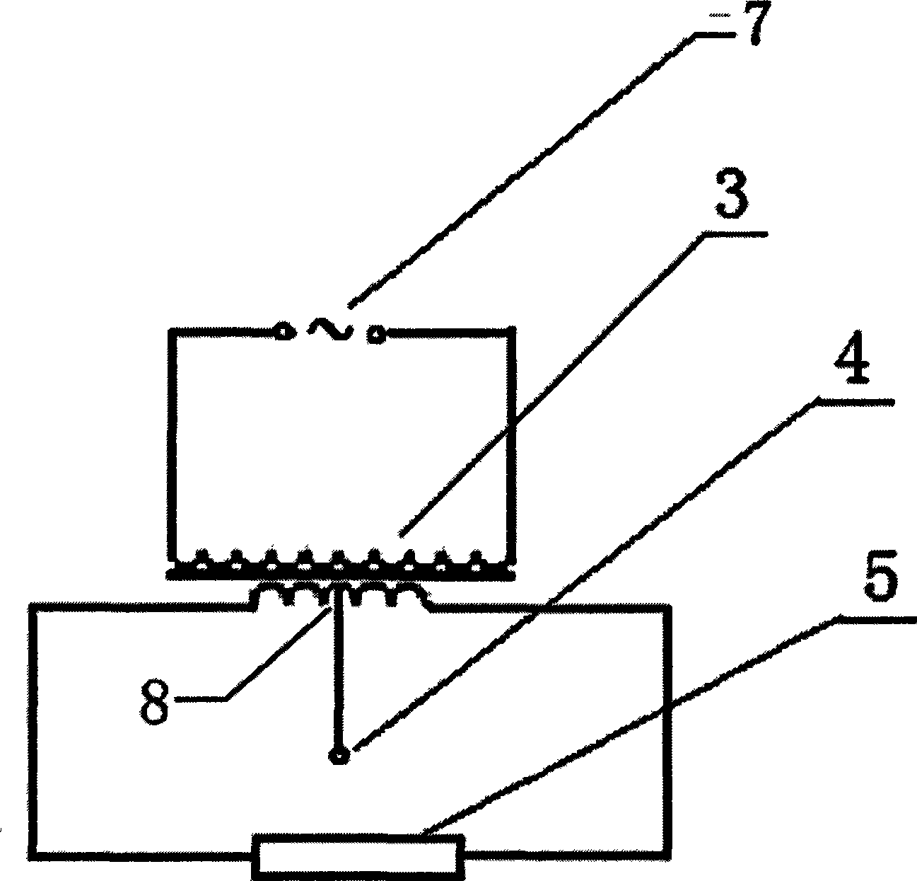 Temperature modulating electro-chemical electrode and its heating method