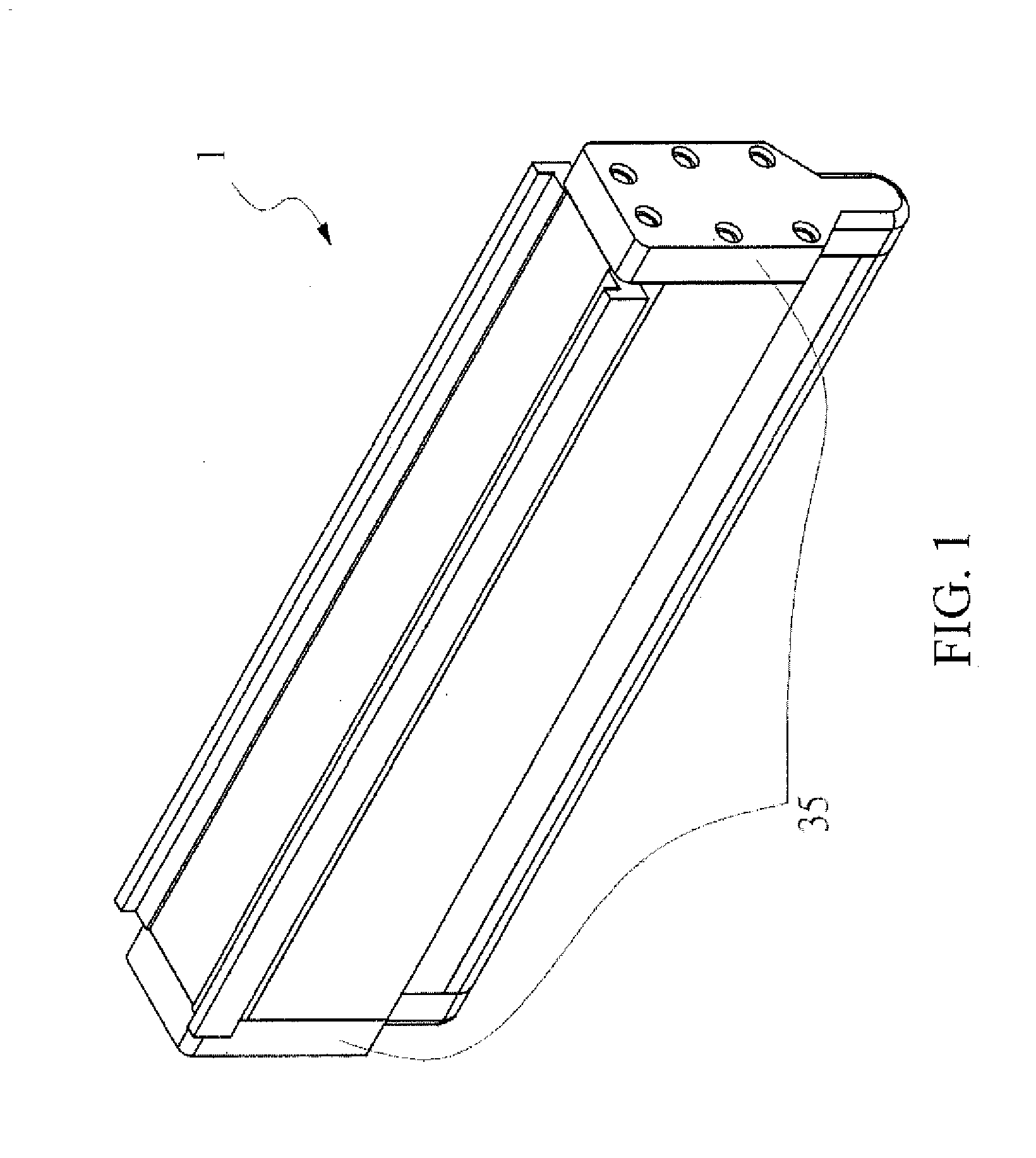 Slit-type scraper device