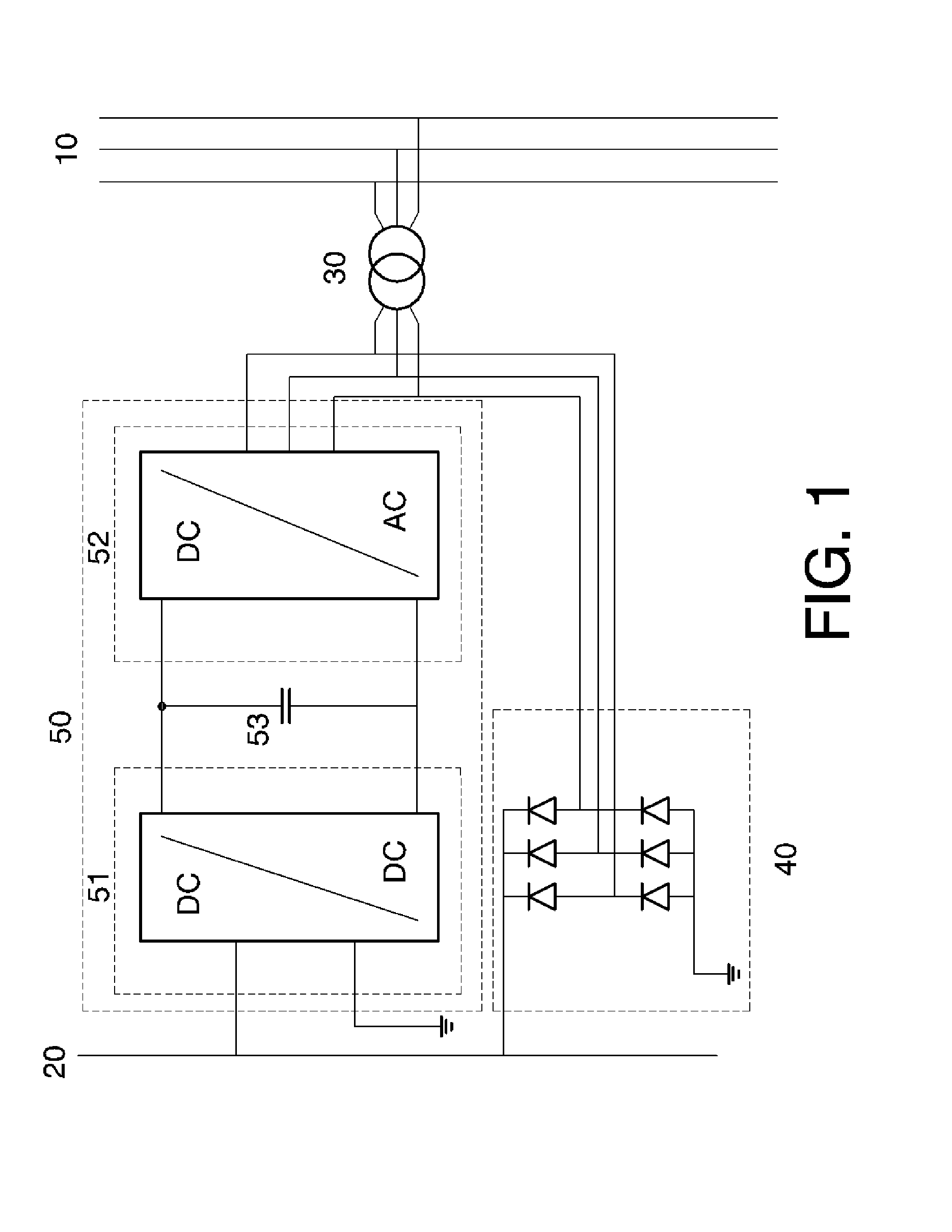 Device and control procedure for recovery of kinetic energy in railway systems