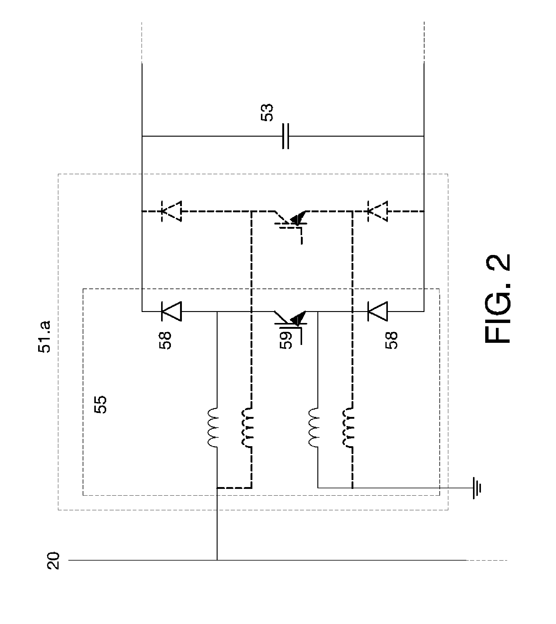Device and control procedure for recovery of kinetic energy in railway systems