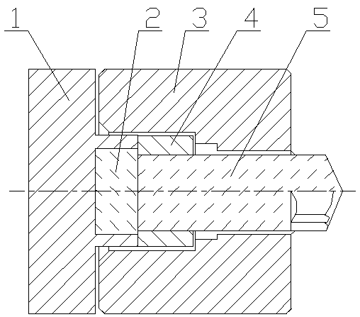 Gear groove combined male die for warm header